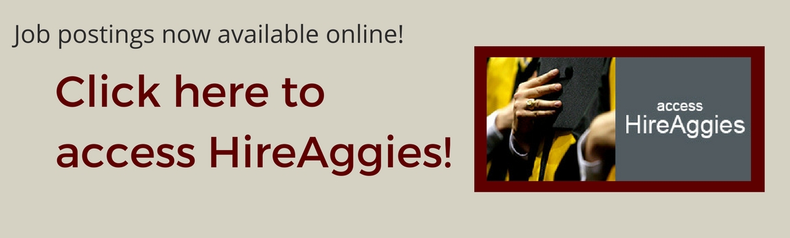 Hire Aggies Banner